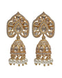 White Gold Plating Jhumki